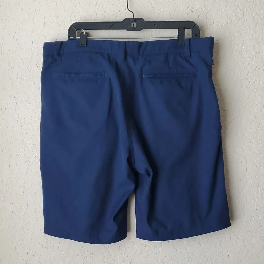 Kirkland Signature Men's Performance Shorts Navy Blue Size 36 - Active Comfort